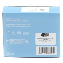 Vismed lubrifiant oculaire unidoses