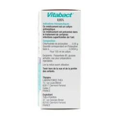 Vitabact collyre antiseptique