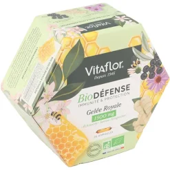 Vitaflor Bio Défense Gelée Royale 1500 mg ampoules