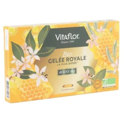 Vitaflor Gelée royale bio 4000 mg ampoules