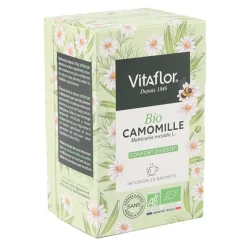 Vitaflor tisane camomille bio sachets