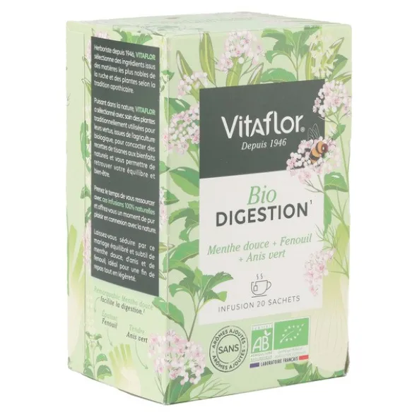 Vitaflor tisane digestion bio sachets