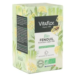 Vitaflor tisane fenouil bio sachets