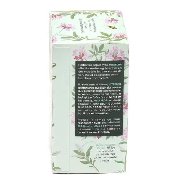 Vitaflor tisane thym bio sachets