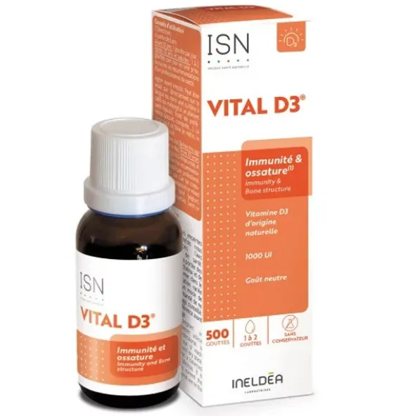 Vital D3 gouttes buvables