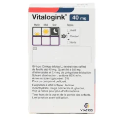 Vitalogink 40 mg Viatris comprimés