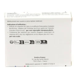 Vitamine B12 Delagrange 1000 µg/2 ml ampoules