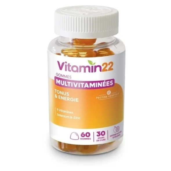 Vitamin'22 Energy boost Multivitaminées gummies