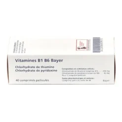 Vitamines B1 B6 Bayer comprimés