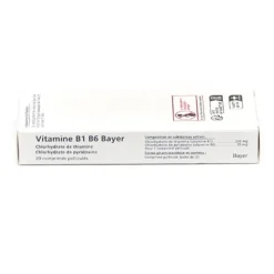 Vitamines B1 B6 Bayer comprimés