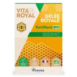 Vita'Royal Gelée royale Fortifiant bio 1800 mg ampoules