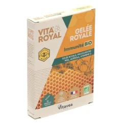 Vita'Royal gelée royale Immunité Bio ampoules