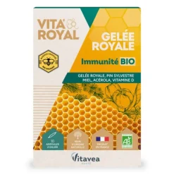 Vita'Royal gelée royale Immunité Bio ampoules