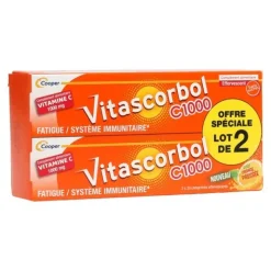 Vitascorbol C1000 Vitamine C 1000 mg comprimés effervescents