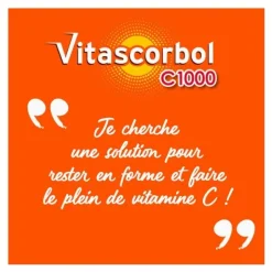 Vitascorbol C1000 Vitamine C 1000 mg comprimés effervescents