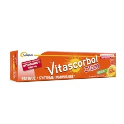 Vitascorbol C1000 Vitamine C 1000 mg comprimés effervescents