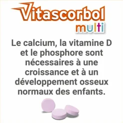 Vitascorbol Multi Junior comprimés à croquer
