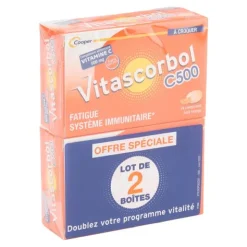 Vitascorbol Vitamine C 500 mg comprimés à croquer