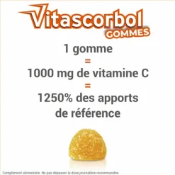 Vitascorbol Vitamine C 1000 mg gummies