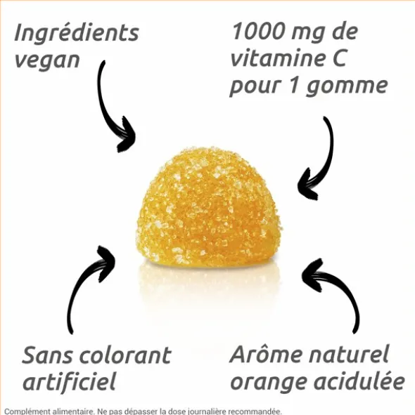 Vitascorbol Vitamine C 1000 mg gummies