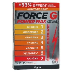 Vitavea Force G Power Max ampoules