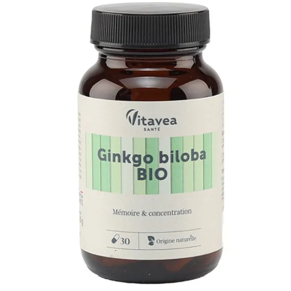 Vitavea Ginkgo biloba Bio gélules
