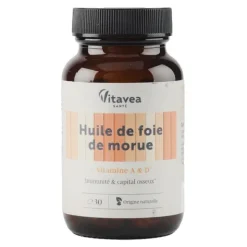 Vitavea Huile de foie de morue capsules