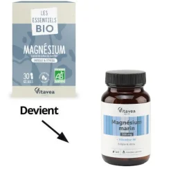 Vitavea Magnésium marin vitamine B6 gélules