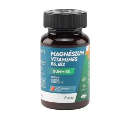 Vitavea Magnésium Vitamines B6, B12 gummies
