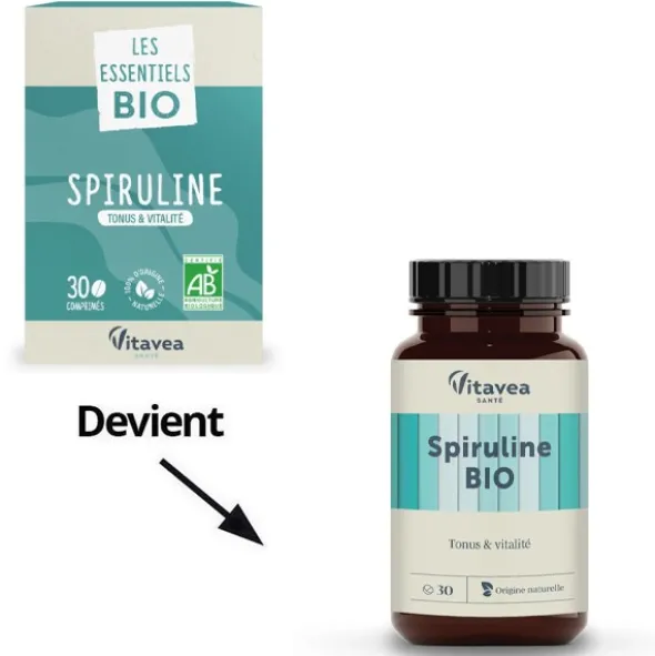 Vitavea Spiruline Bio comprimés