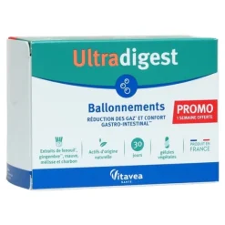 Vitavea Ultradigest ballonnements gélules