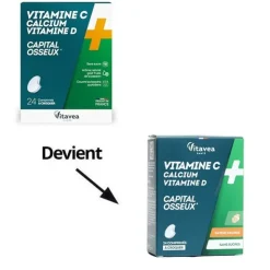 Vitavea Vitamine C Calcium Vitamine D à croquer