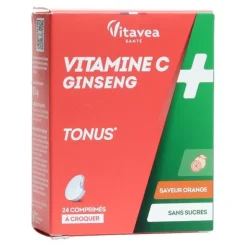 Vitavea vitamine C ginseng Tonus comprimés