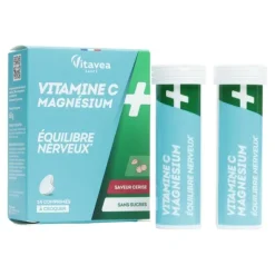 Vitavea vitamine C magnésium équilibre nerveux comprimés