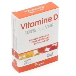Vitavea Vitamine D 80 mg comprimés