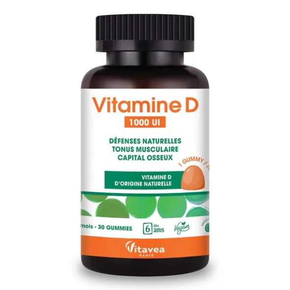 Vitavea Vitamine D 1000 UI gummies