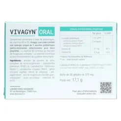 Vivagyn Oral Confort intime gélules