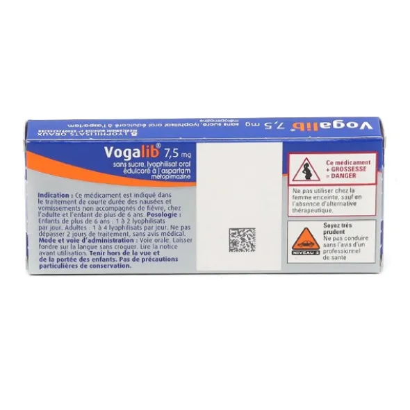 Vogalib 7,5 mg orodispersible