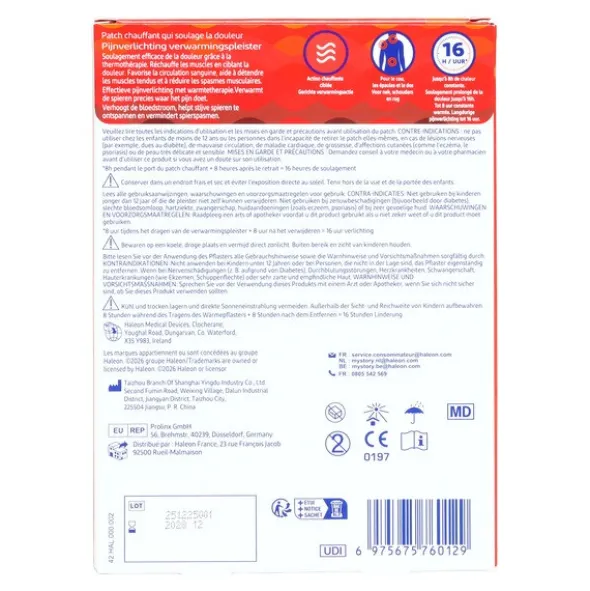 VoltaHeat patch chauffant