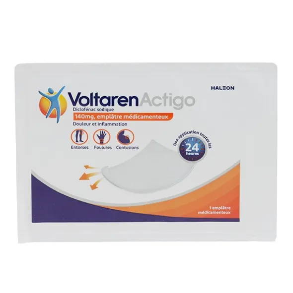 Voltaren Actigo patch anti inflammatoire