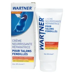 Wartner Crème nourrissante réparatrice pour talons fendillés
