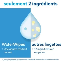 WaterWipes bébé lingette à l'eau