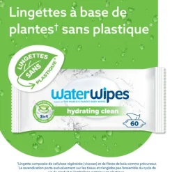 WaterWipes lingettes nettoyantes à l'aloe vera