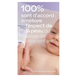 Weleda Bébé Crème pour le change 3 en 1 mauve blanche Bio