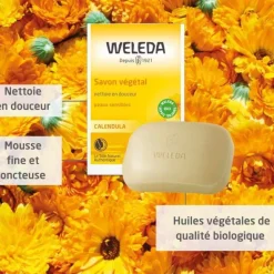 Weleda Calendula Savon végétal Bio