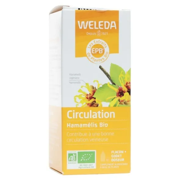 Weleda Circulation Hamamélis Bio solution buvable