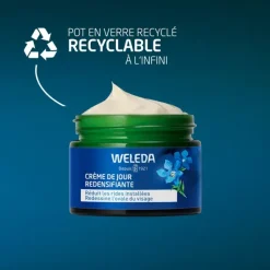 Weleda crème de jour redensifiante bio Gentiane bleue et Edelweiss