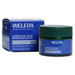 Weleda crème de jour redensifiante bio Gentiane bleue et Edelweiss