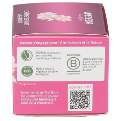 Weleda Crème de nuit lissante Rose musquée et Thé blanc Bio