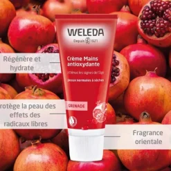Weleda Crème mains antioxydante à la grenade Bio